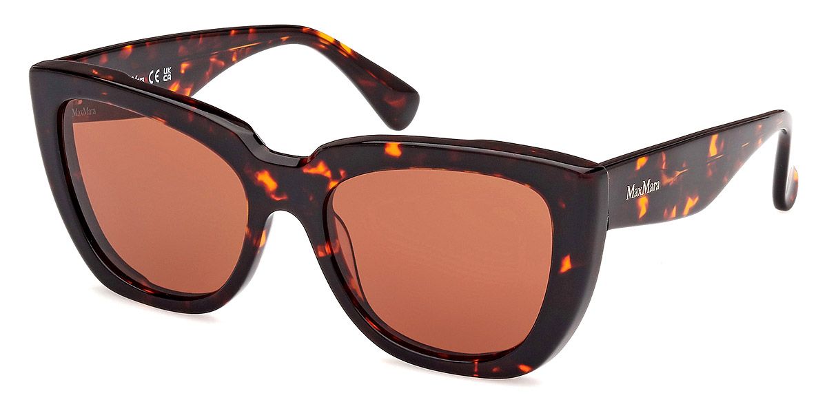 Max Mara™ GLIMPSE4 MM0090 52E 54 - Dark Havana