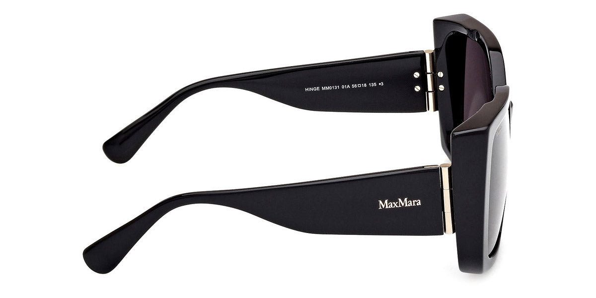 Max Mara™ HINGE MM0131 01A 56 - Shiny Black
