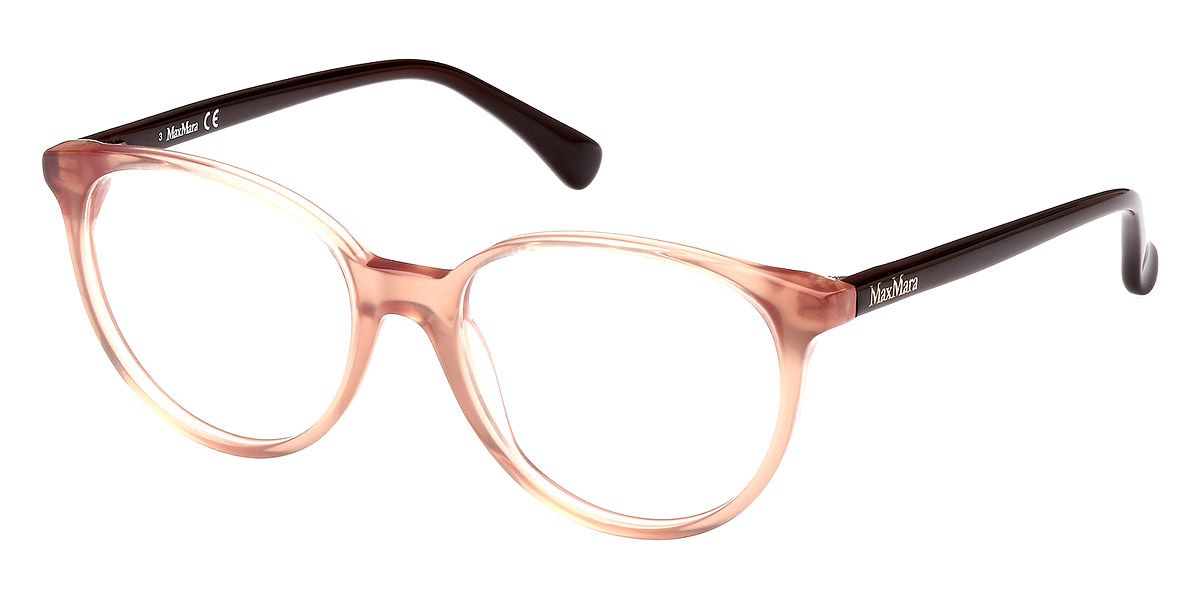 Max Mara™ MM5084 045 53 - Matte Light Pink/Shiny Dark Brown
