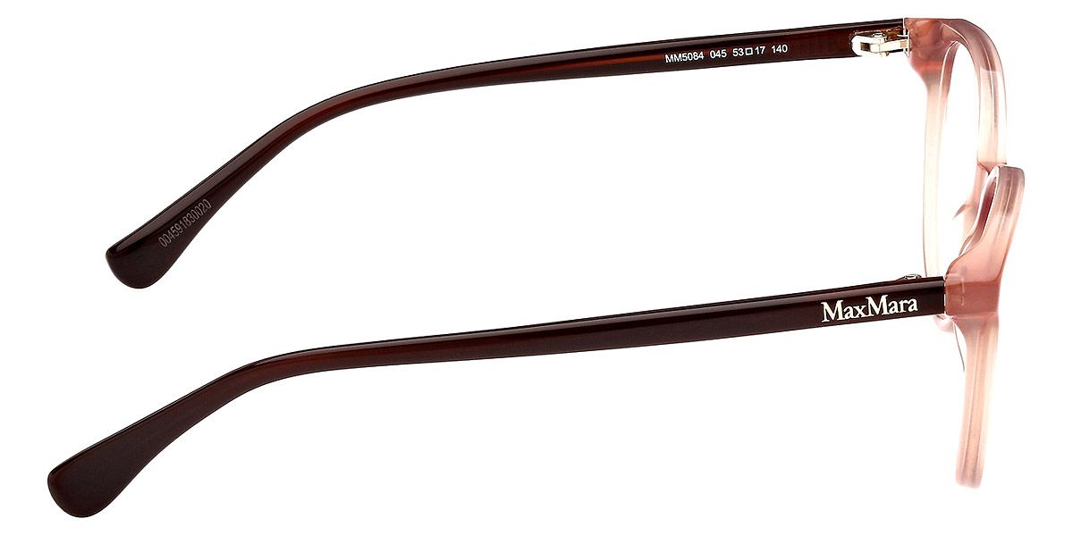 Max Mara™ MM5084 045 53 - Matte Light Pink/Shiny Dark Brown