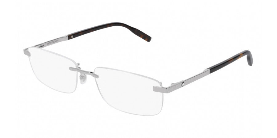 MONTBLANC EYEGLASSES - MB0023O 005 59 - Silver