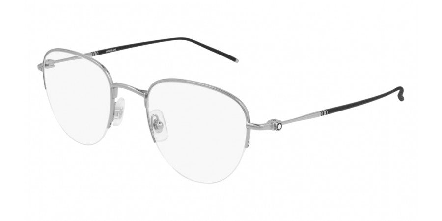 MONTBLANC EYEGLASSES - MB0129O 003 52 - Silver