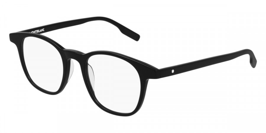MONTBLANC EYEGLASSES - MB0153O 001 48 - Black