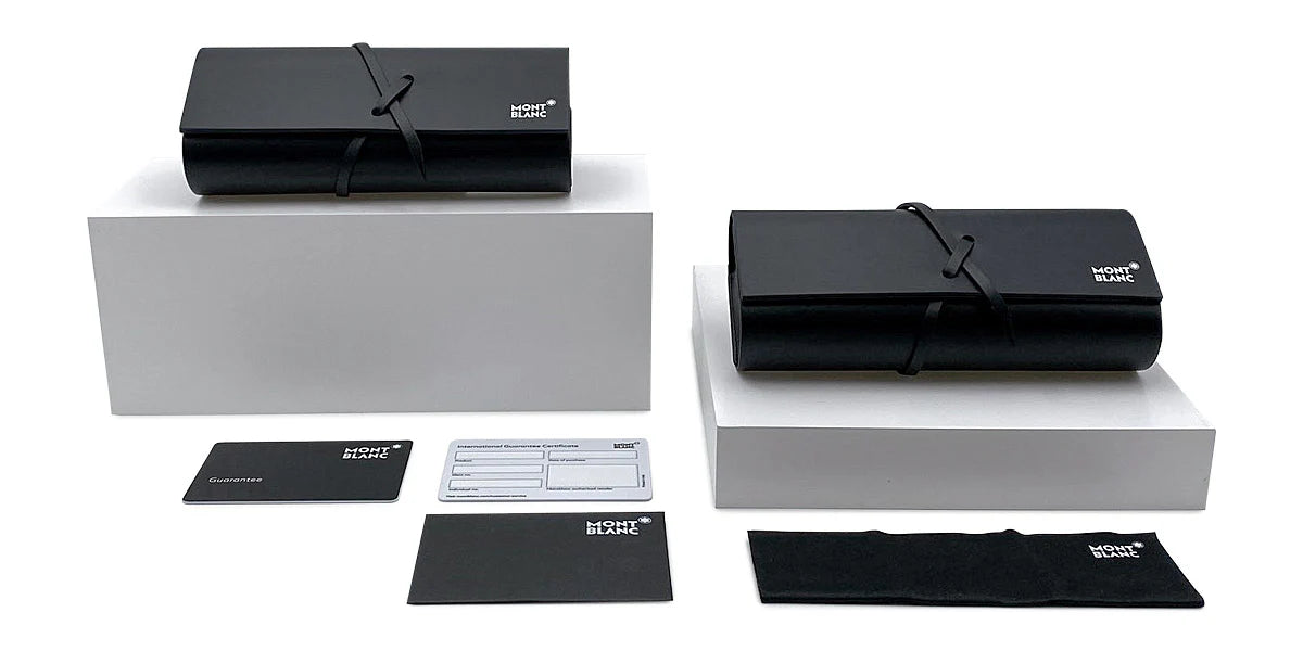 MONTBLANC EYEGLASSES - MB0169O 001 55 - Black