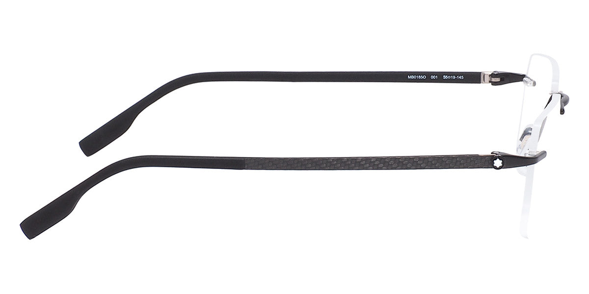 MONTBLANC EYEGLASSES - MB0185O 001 55 - Black