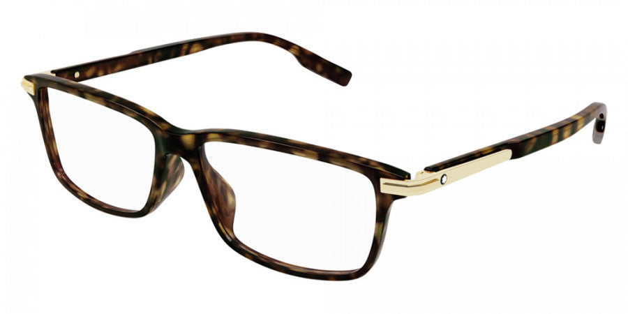 MONTBLANC EYEGLASSES - MB0217O 002 55 - Havana