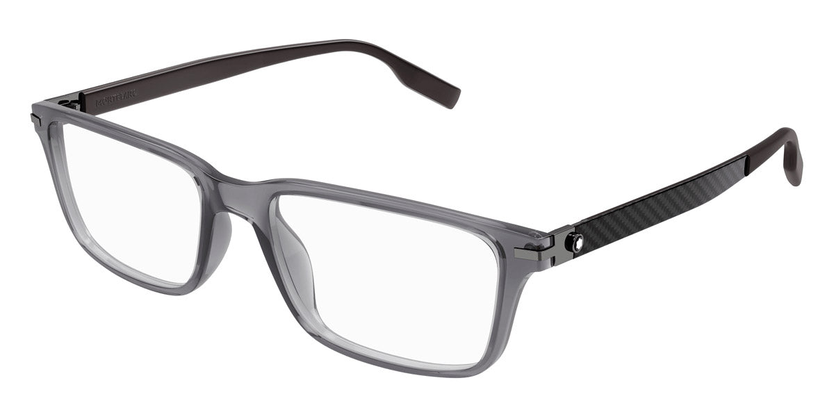 MONTBLANC EYEGLASSES - MB0252O 003 56 - Gray/Brown