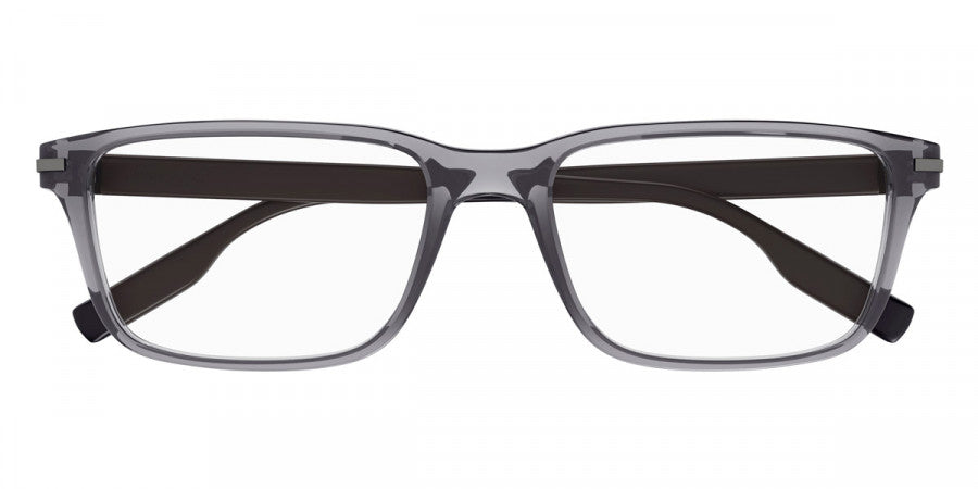MONTBLANC EYEGLASSES - MB0252O 003 56 - Gray/Brown