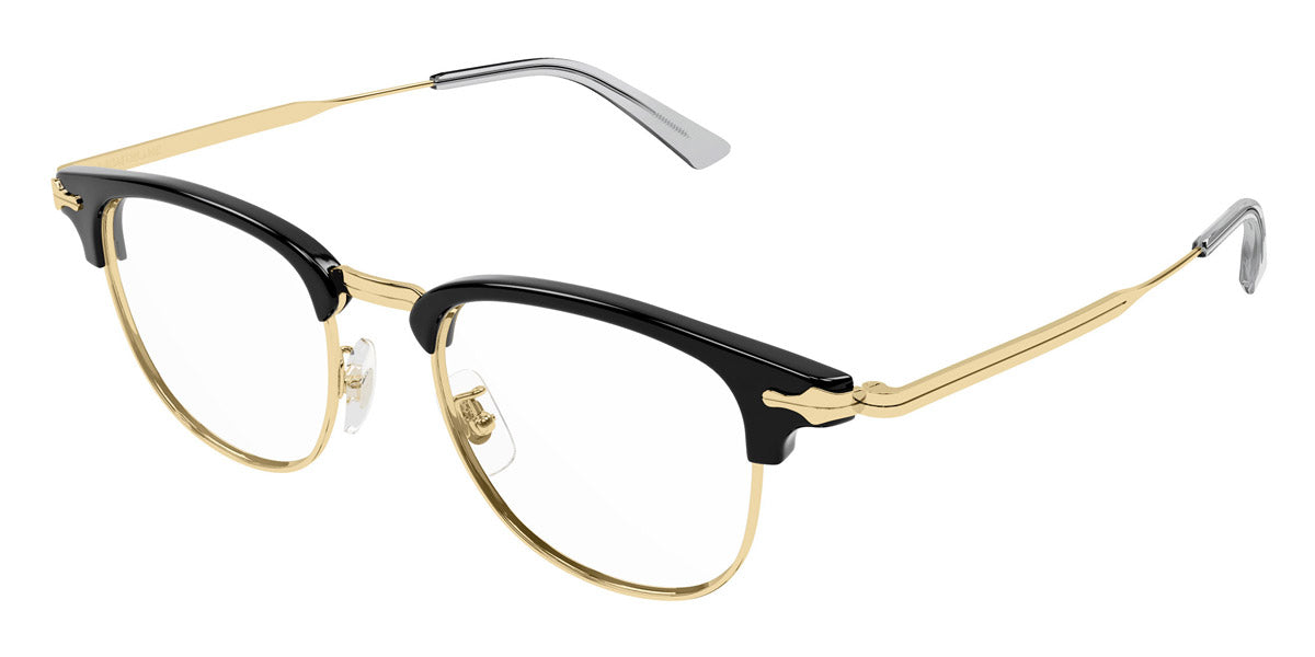 MONTBLANC EYEGLASSES - MB0364O 001 49 - Black/Gold