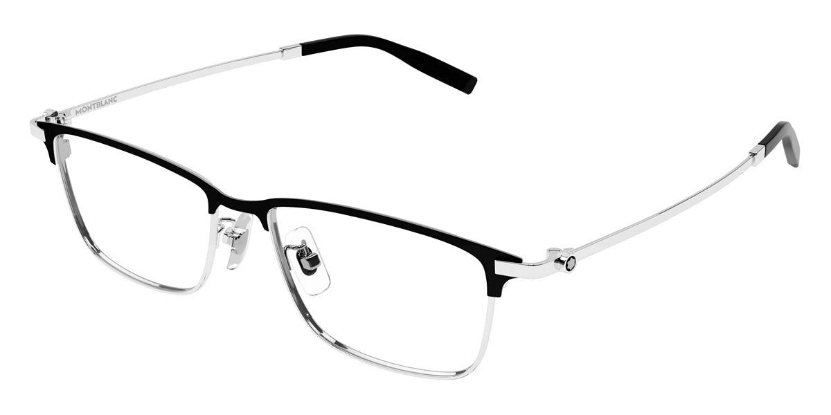 MONTBLANC EYEGLASSES - MB0374OA 001 54 - Black/Silver