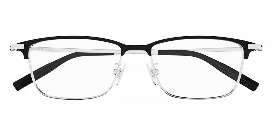 MONTBLANC EYEGLASSES - MB0374OA 001 54 - Black/Silver