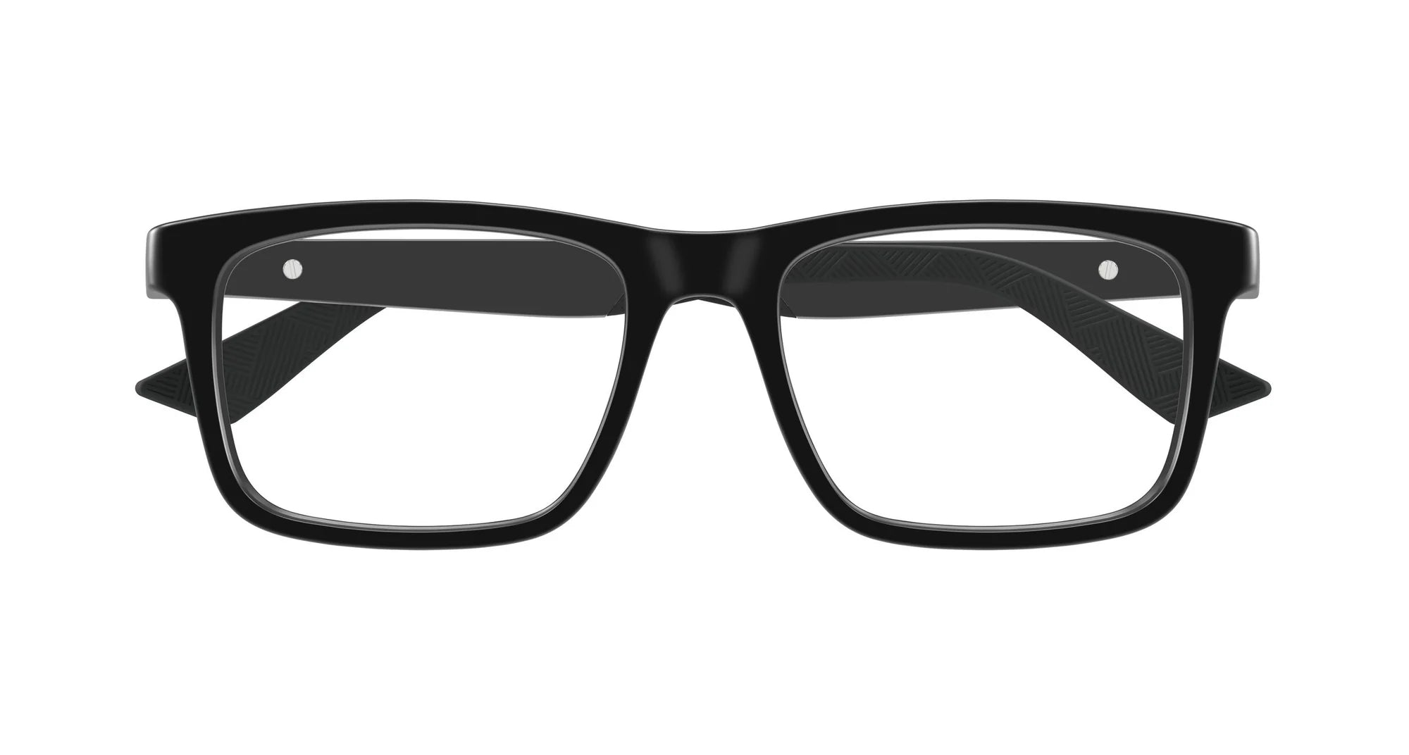 MONTBLANC EYEGLASSES - MB0434O 002 55 MATTE BLACK