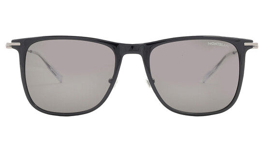 MONTBLANC SUNGLASSES - MB0206S 001 53 - Black/Gunmetal