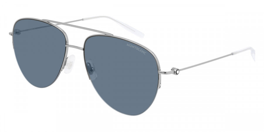 MONTBLANC SUNGLASSES - MB0074S 004 59 - Silver