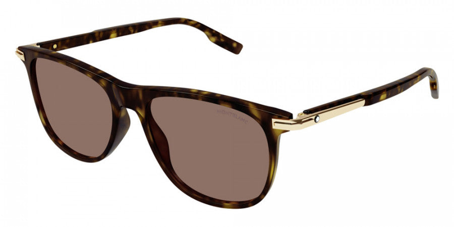 MONTBLANC SUNGLASSES - MB0216S 002 56 - Havana