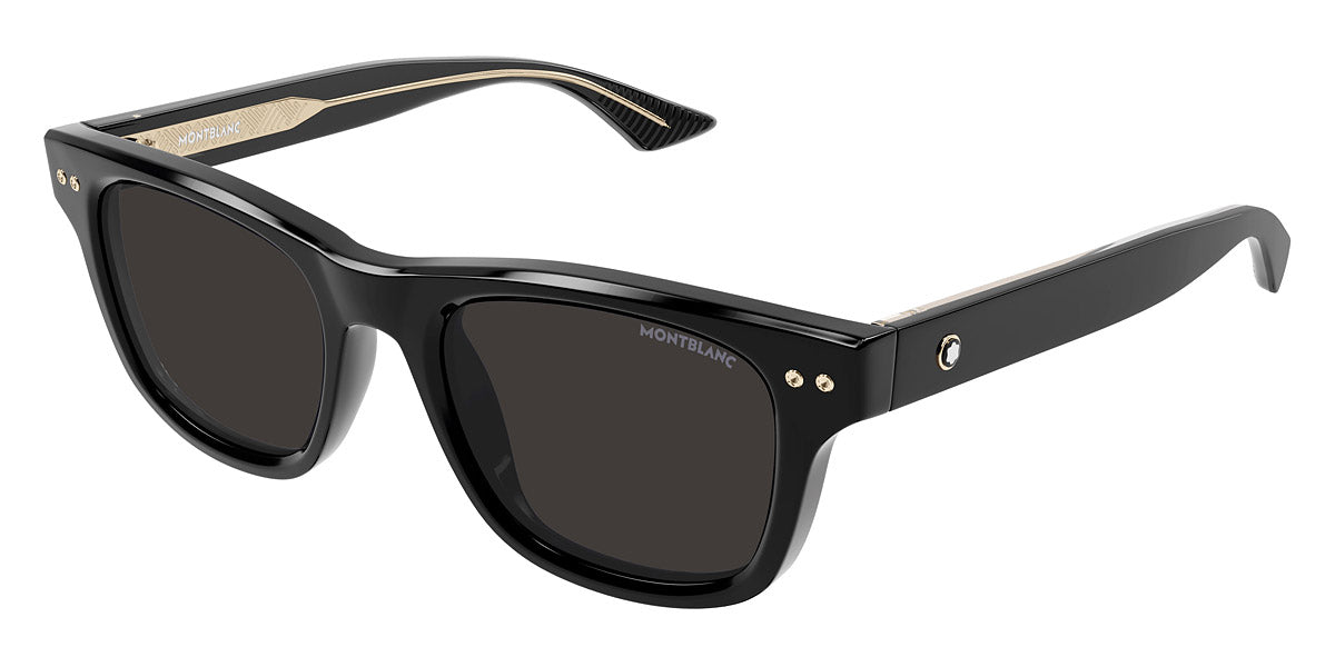 MONTBLANC SUNGLASSES - MB0254S 001 53 - Black