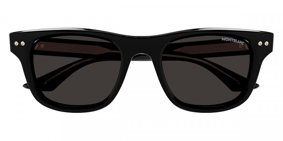 MONTBLANC SUNGLASSES - MB0254S 001 53 - Black
