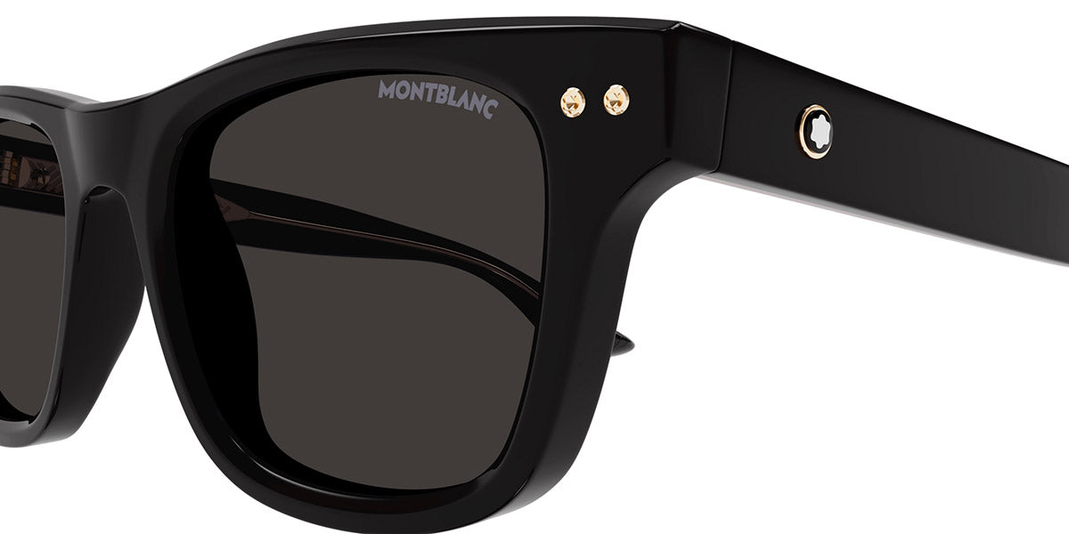 MONTBLANC SUNGLASSES - MB0254S 001 53 - Black