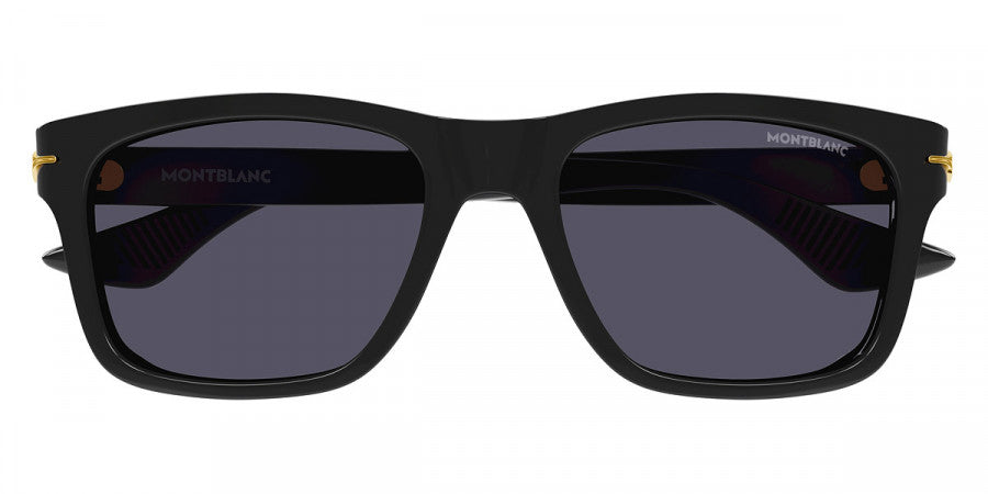 MONTBLANC SUNGLASSES - MB0263S 001 54 - Black