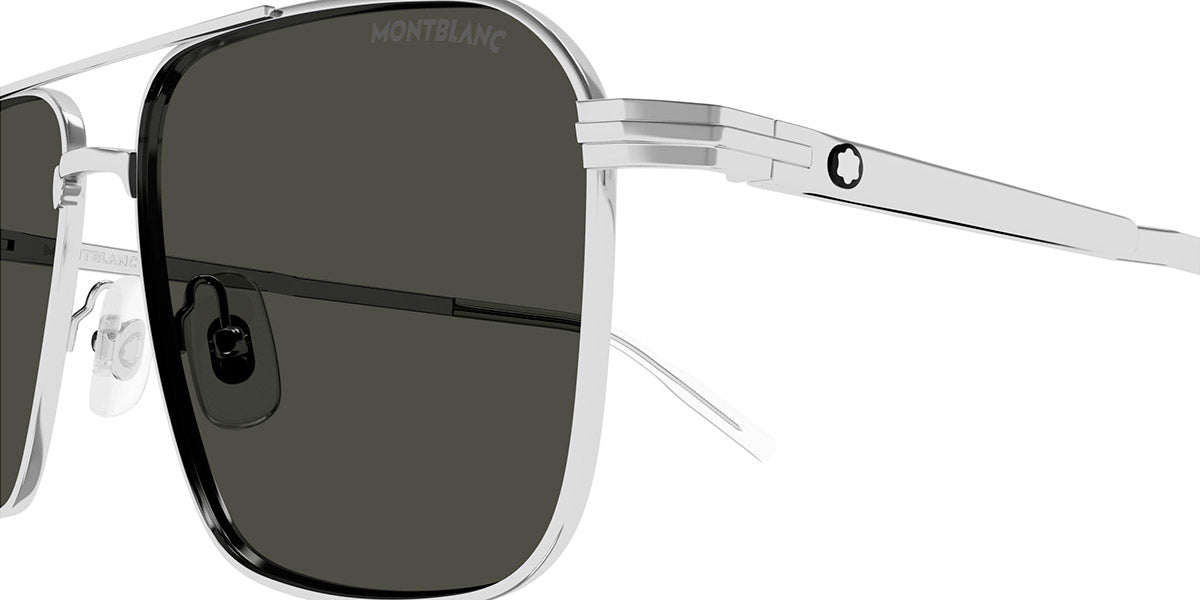 MONTBLANC SUNGLASSES - MB0278S 001 56 - Silver