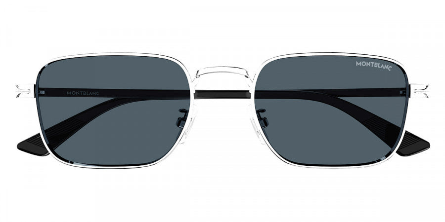 MONTBLANC SUNGLASSES - MB0339S 003 53 - Silver/Black