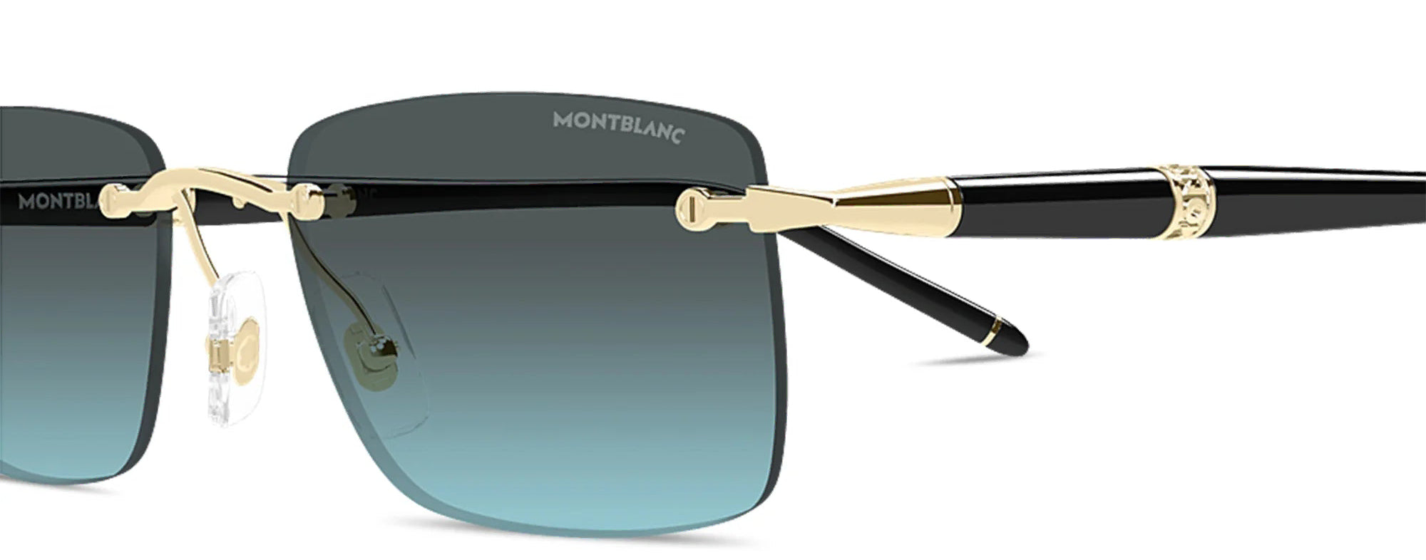 MONTBLANC SUNGLASSES - MB0344S 010 54