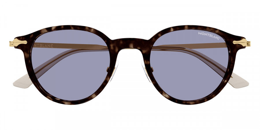 MONTBLANC SUNGLASSES - MB0362S 002 49 - Havana/Gold