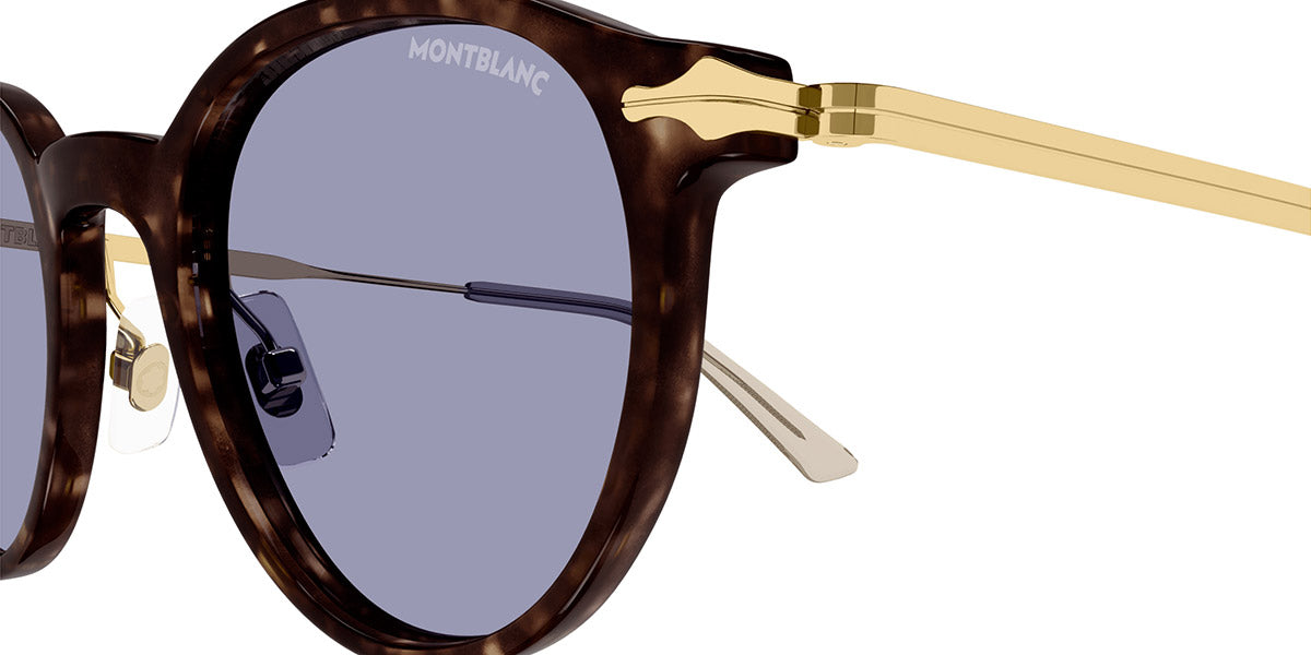 MONTBLANC SUNGLASSES - MB0362S 002 49 - Havana/Gold