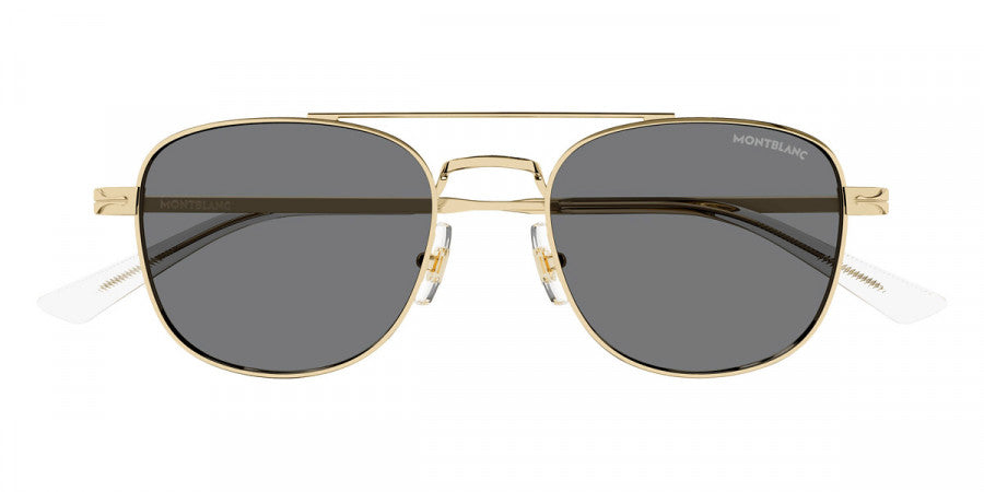 MONTBLANC SUNGLASSES - MB0363S 001 51 - Gold