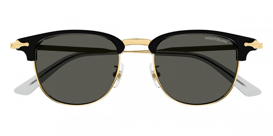 MONTBLANC SUNGLASSES - MB0364S 001 49 - Black/Gold