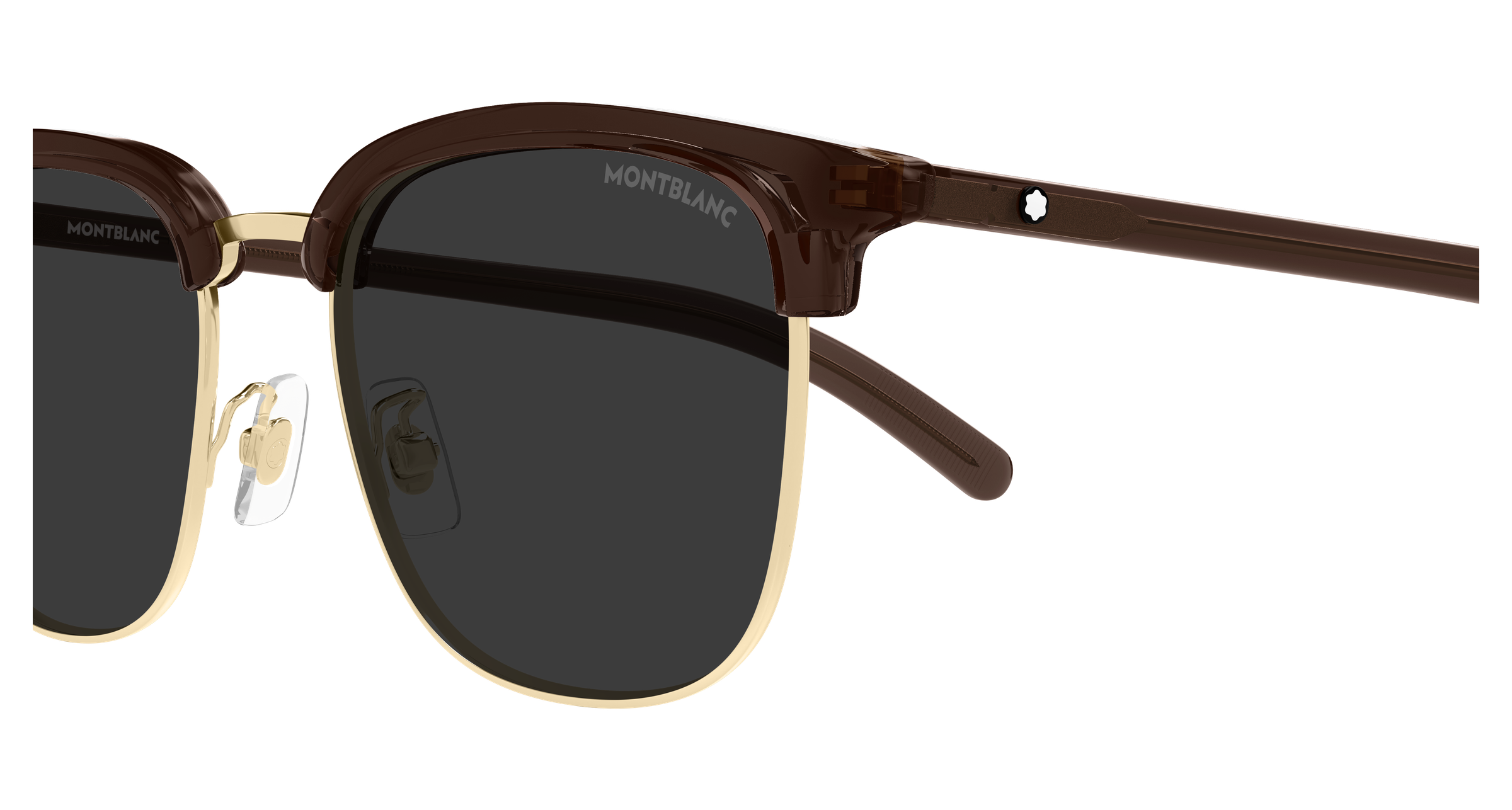 MONTBLANC SUNGLASSES - MB0488SA 002 55