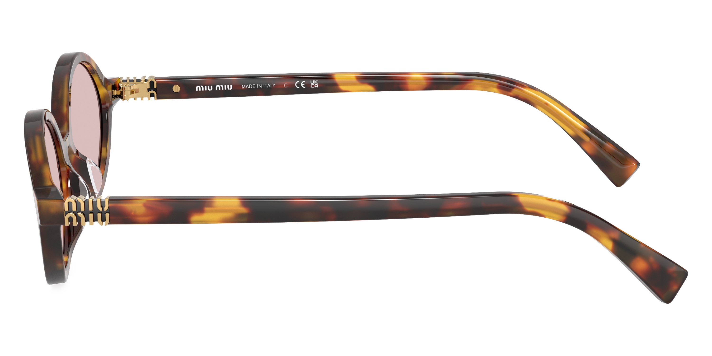 Miu Miu Regard MU 04ZS 14L4I0 50 - Honey Havana