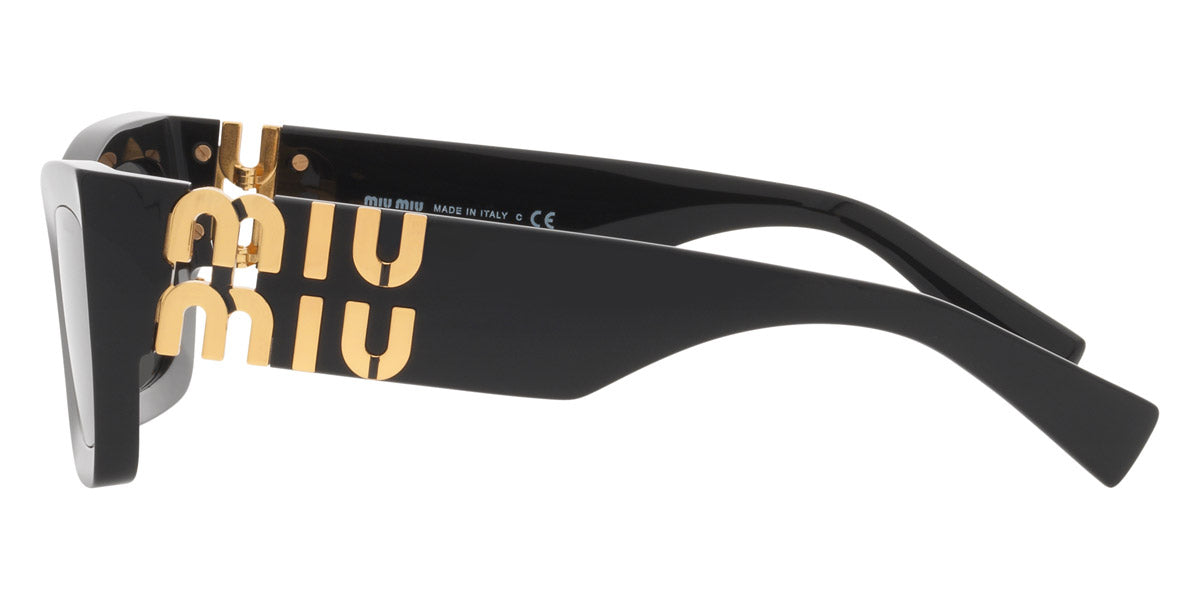 MIU MIU SUNGLASSES GLIMPSE - MU 09WS 1AB5S0 53 - أسود