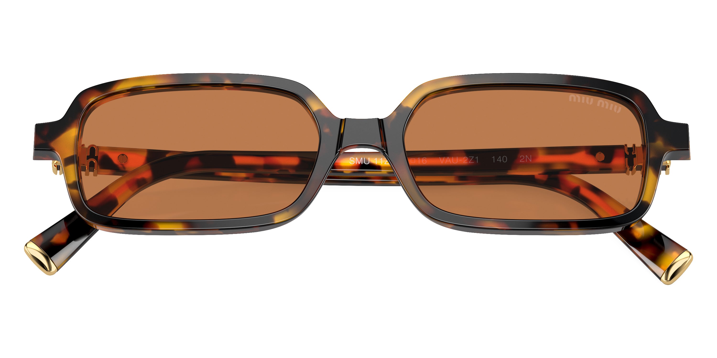 Miu Miu Regard MU 11ZS VAU2Z1 51 - Honey Havana