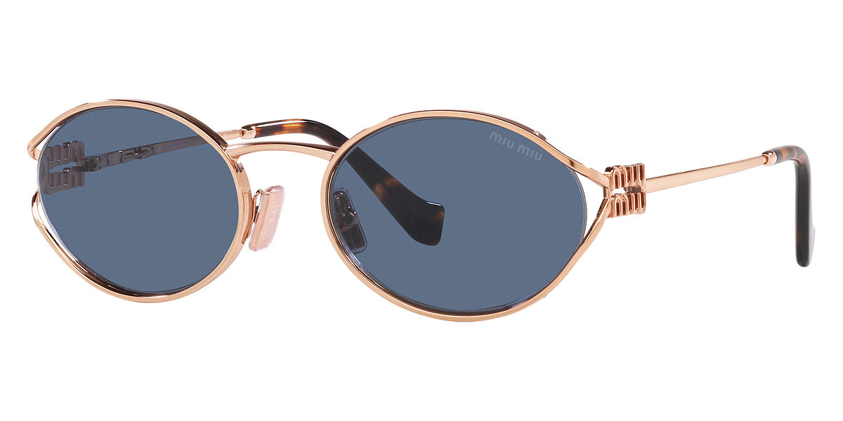 MIU MIU SUNGLASSES LOGO - MU 52YS ZVF1V1 54 - Pink Gold