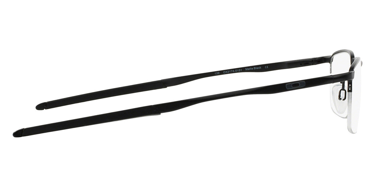 OAKLEY EYEGLASSES BARRELHOUSE 0.5 - OX3174 317401 53 - Matte Black