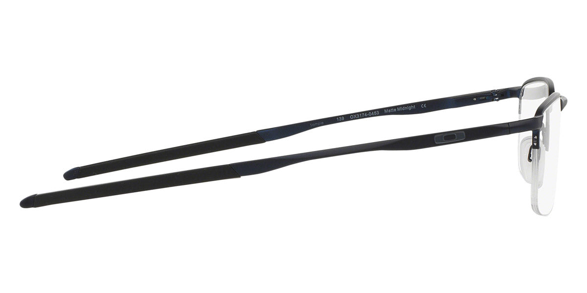 OAKLEY EYEGLASSES BARRELHOUSE 0.5 - OX3174 317404 53 - Matte Midnight