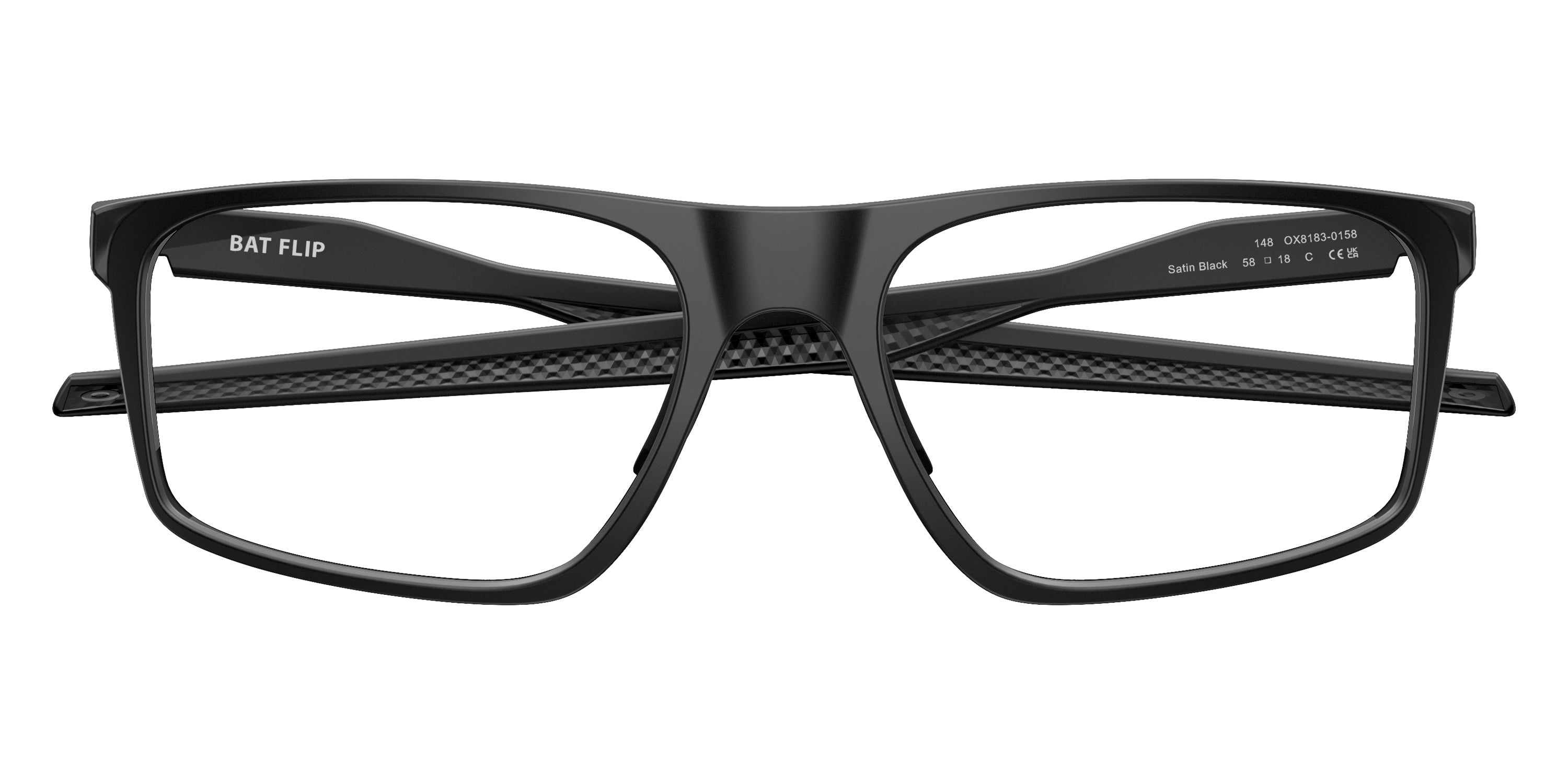 OAKLEY EYEGLASSES BAT FLIP - OX8183 818301 56 - Satin Black