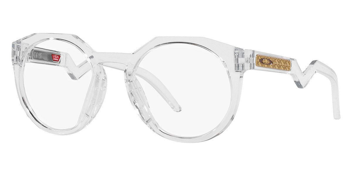 OAKLEY EYEGLASSES HSTN RX - OX8139 813905 50 - Polished Clear