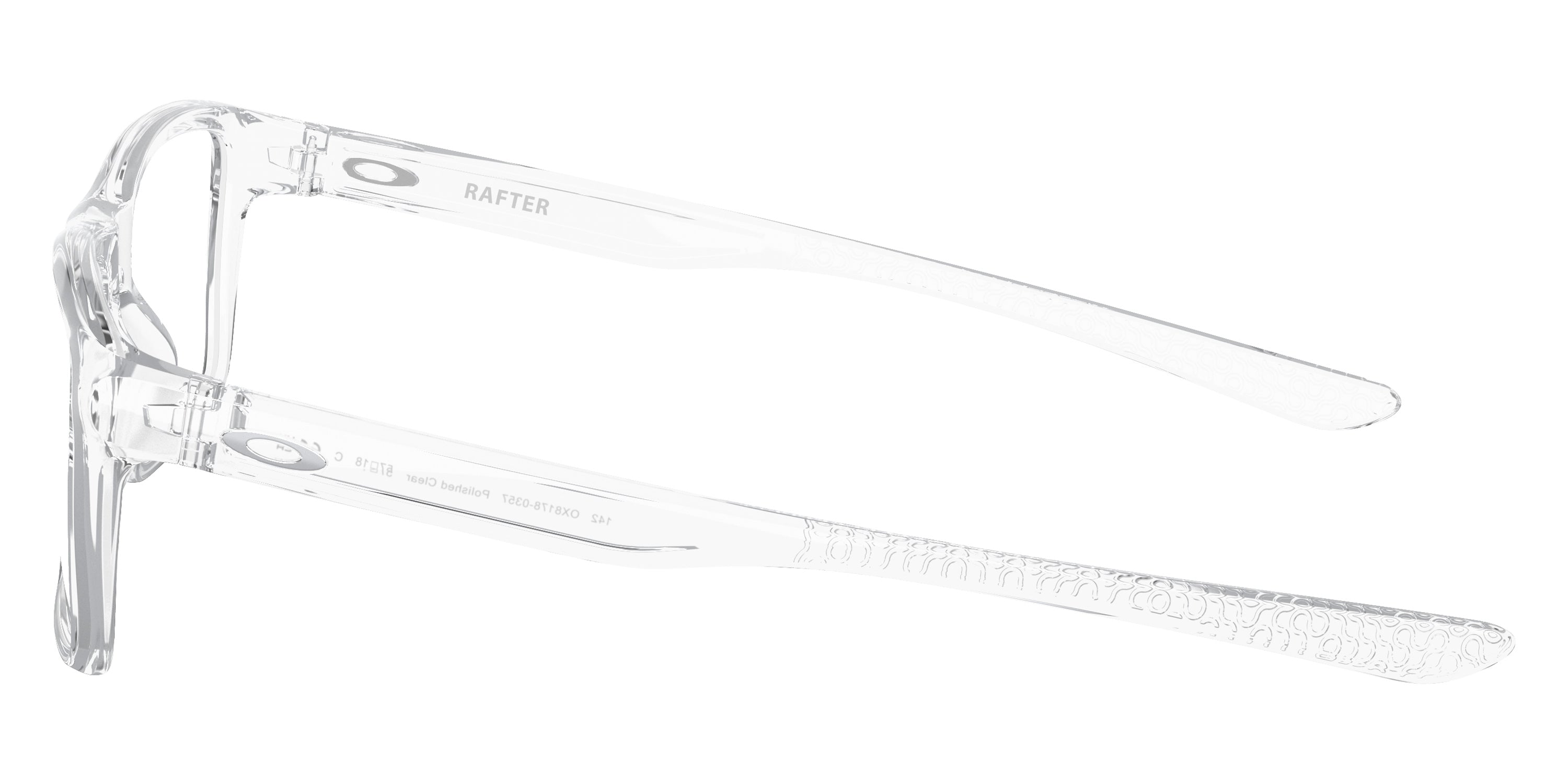 OAKLEY EYEGLASSES RAFTER - OX8178 817803 55 - Polished Clear