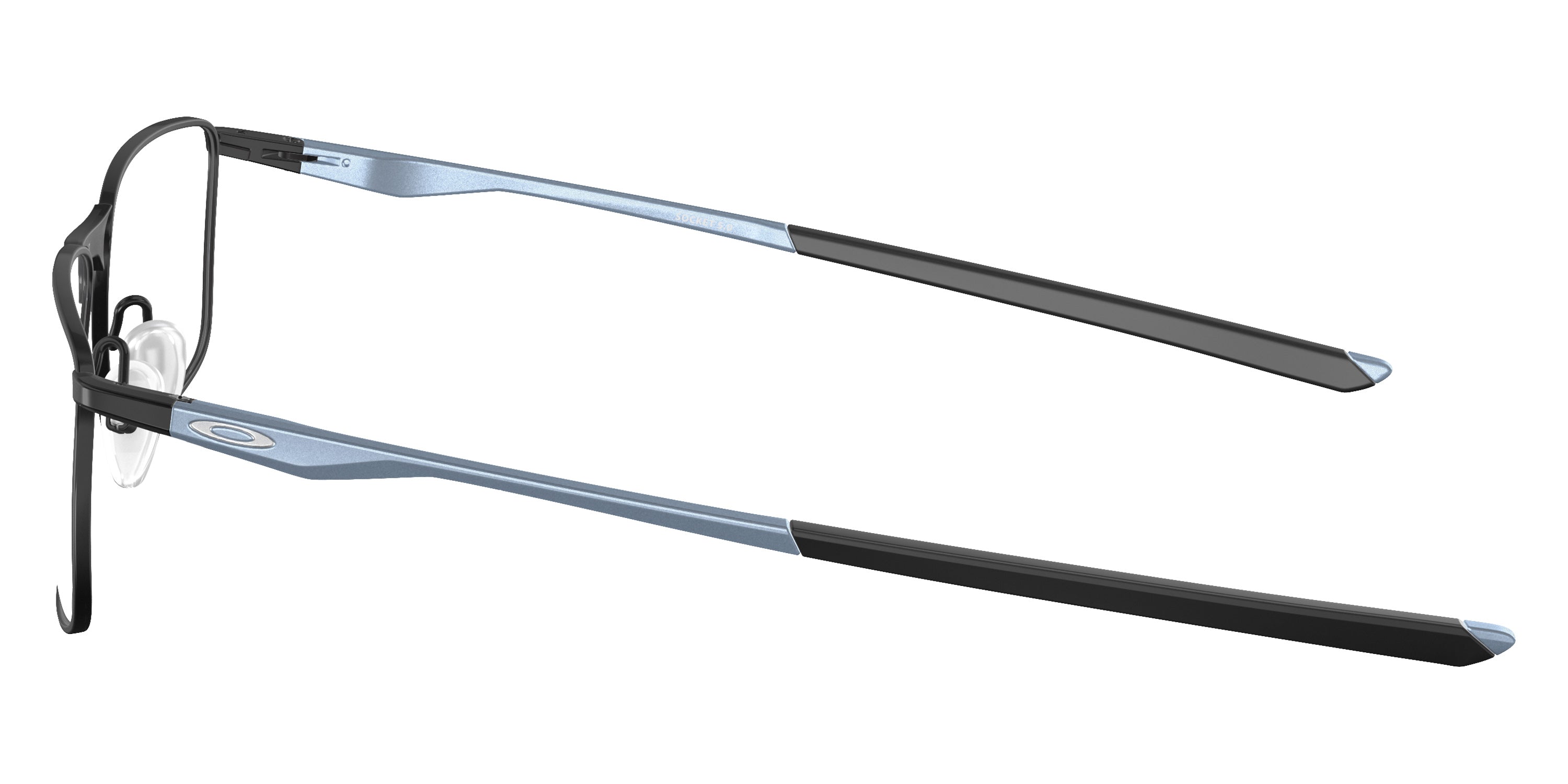 OAKLEY EYEGLASSES SOCKET 5.0 - OX3217 321716 53 - Satin Black/Satin Stonewash