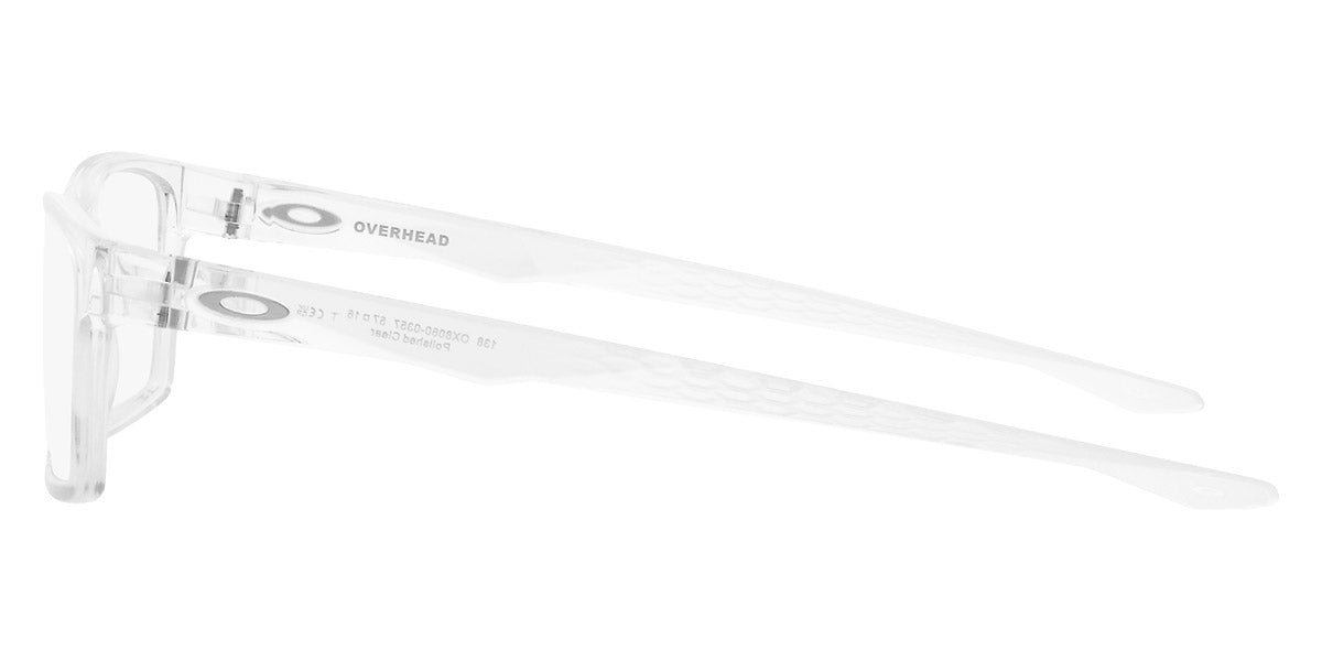 OAKLEY EYEGLASSSES OVERHEAD - OX8060 806003 57 - Polished Clear