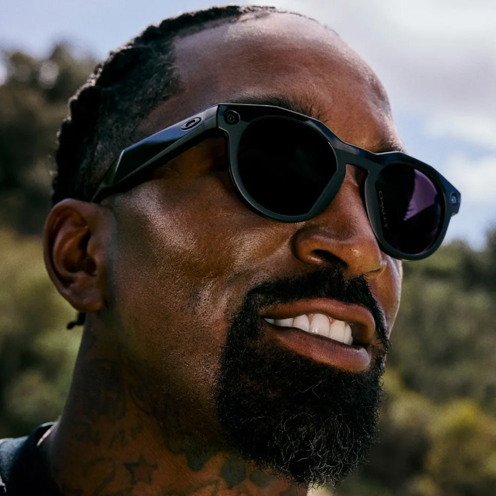 OAKLEY META SUNGLASSES HSTN - OW8002 800202 51 - Polished Black