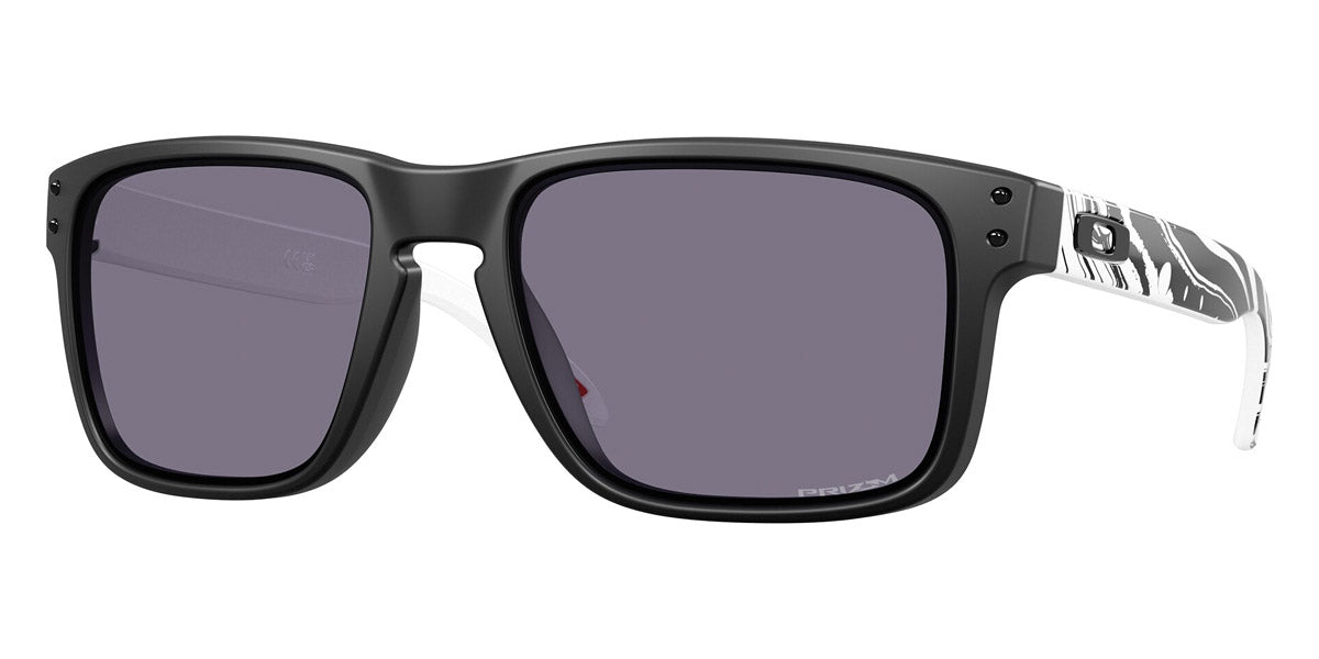 OAKLEY SUNGLASSES HOLBROOK - OO9102 9102Z5 55 - Matte Black/Black Duality Swirl