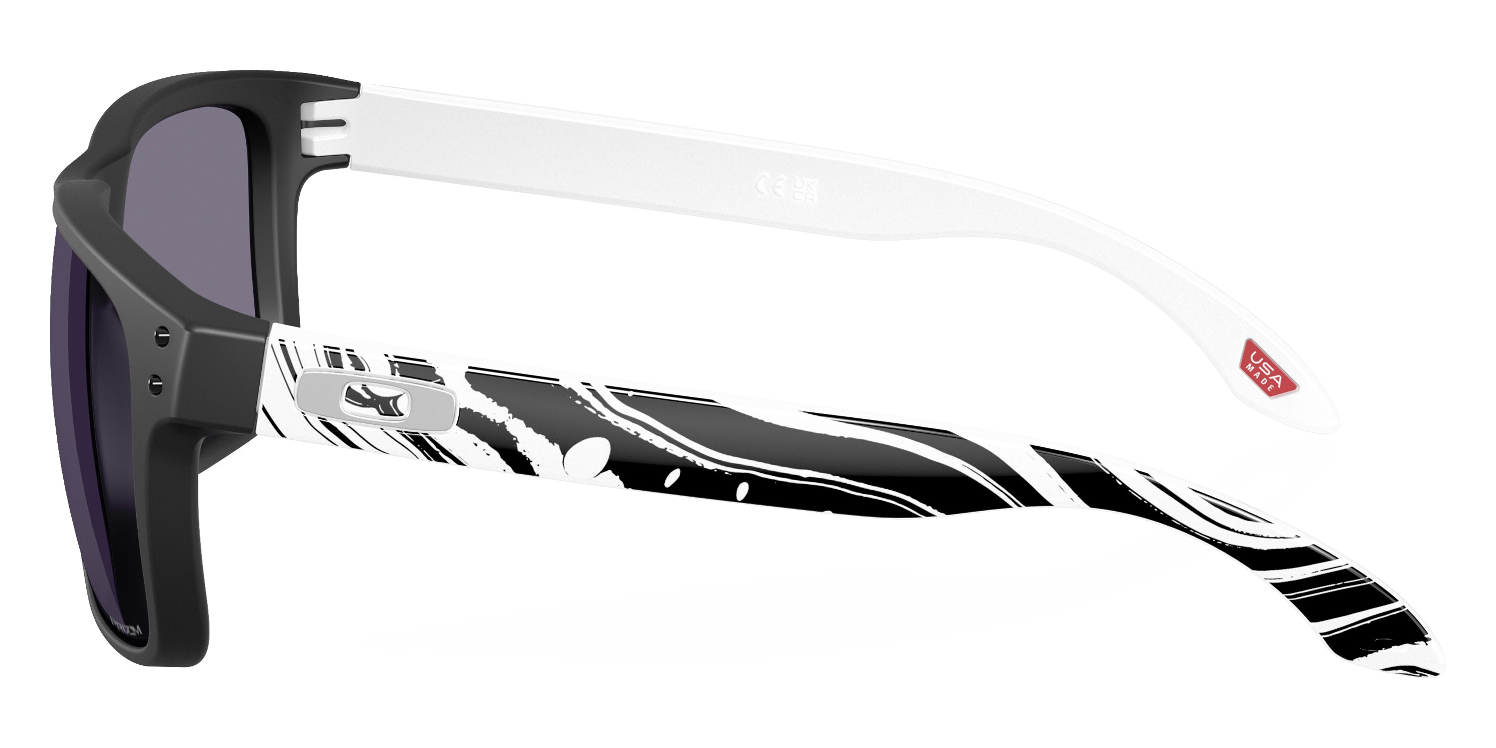 OAKLEY SUNGLASSES HOLBROOK - OO9102 9102Z5 55 - Matte Black/Black Duality Swirl