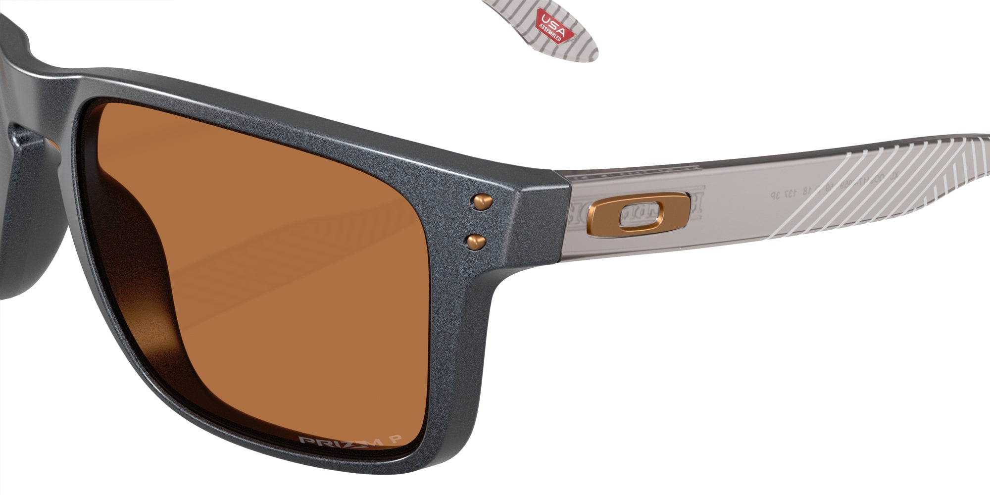 OAKLEY SUNGLASSES HOLBROOK XL - OO9417 941749 59 - Transparent Gray Ink/Blue Steel