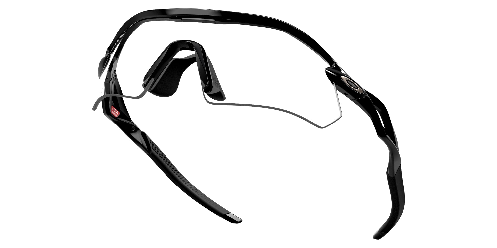 OAKLEY SUNGLASSES RADAR PLATE - OO9495D 949502 136 - Polished Black