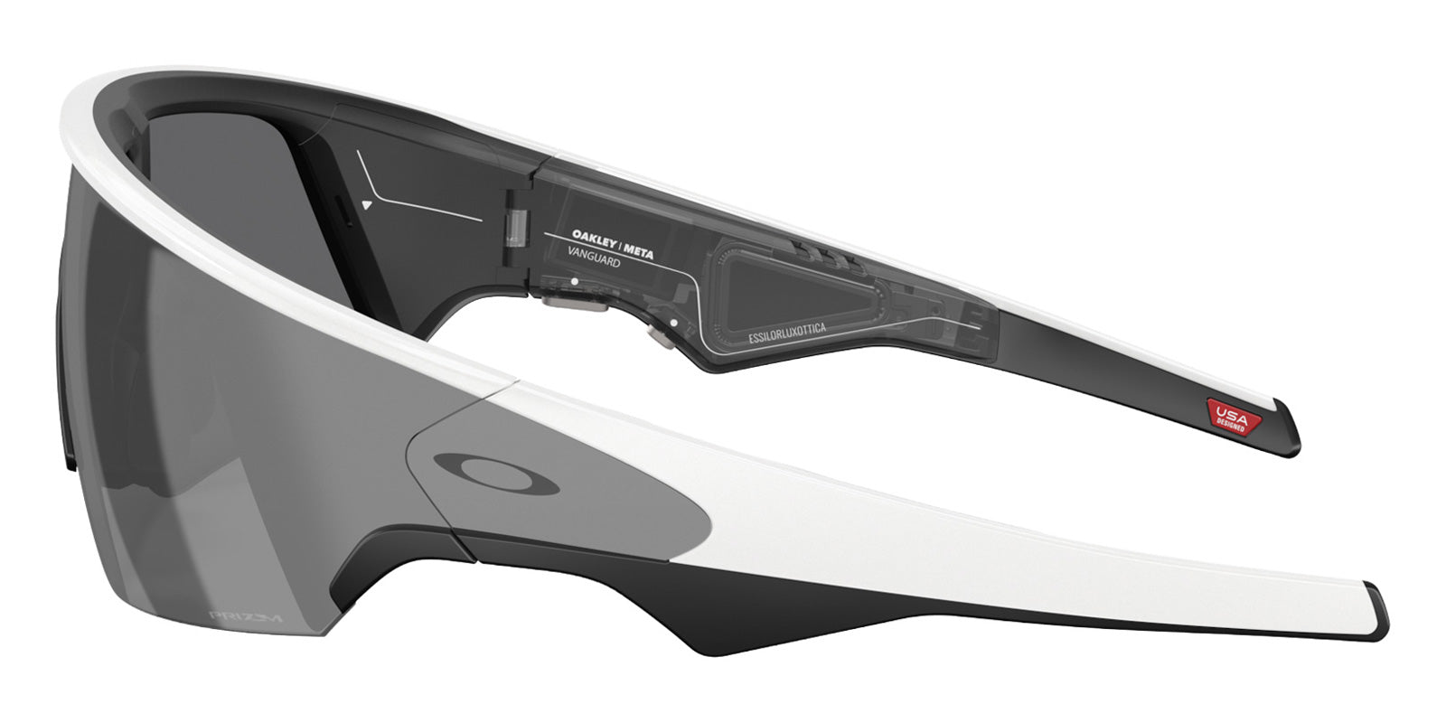 OAKLEY META SUNGLASSES VANGUARD - OW8001 800105 152 - Matte White