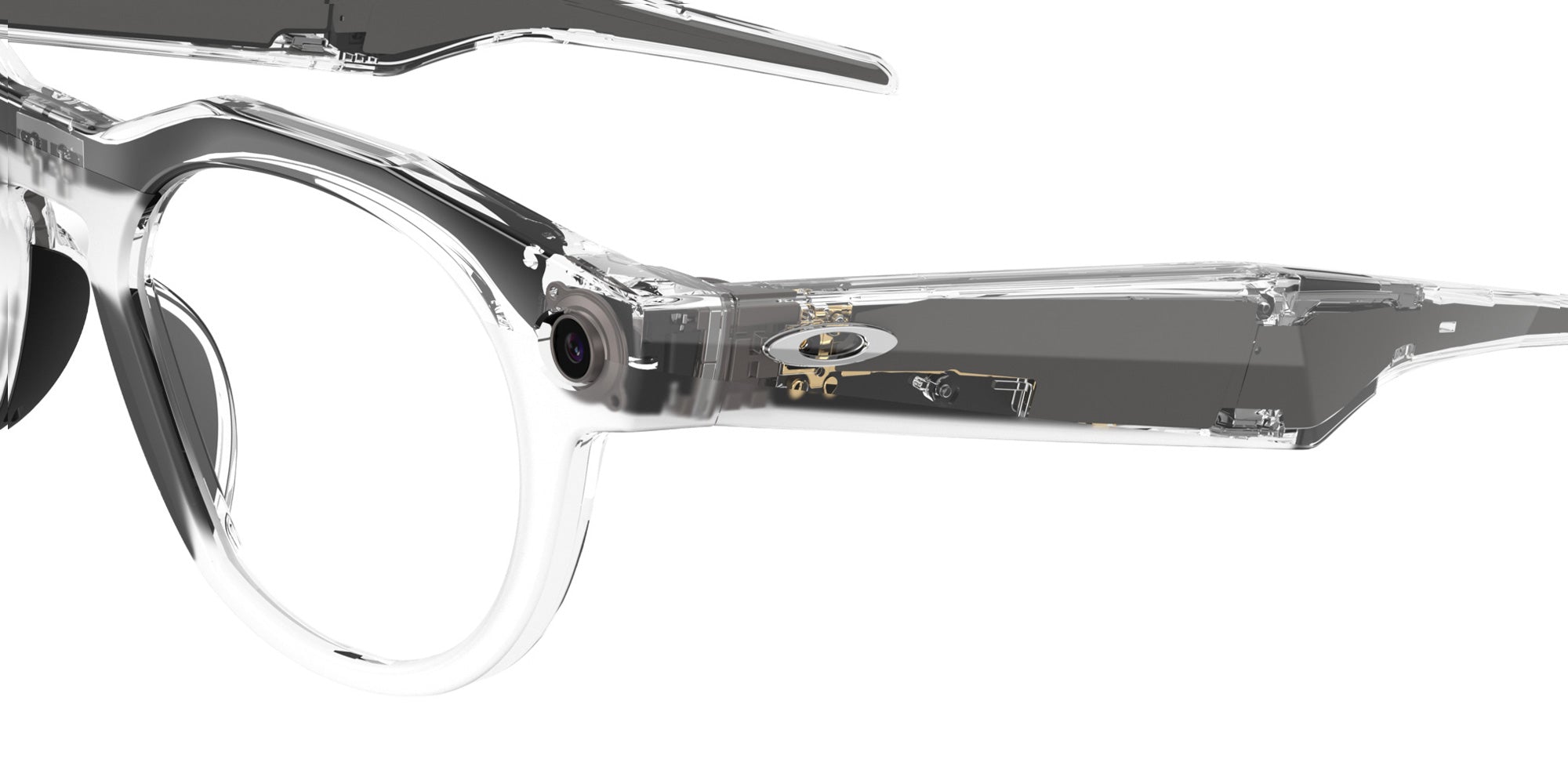 OAKLEY META SUNGLASSES HSTN - OW8002 800205 51 - Polished Clear