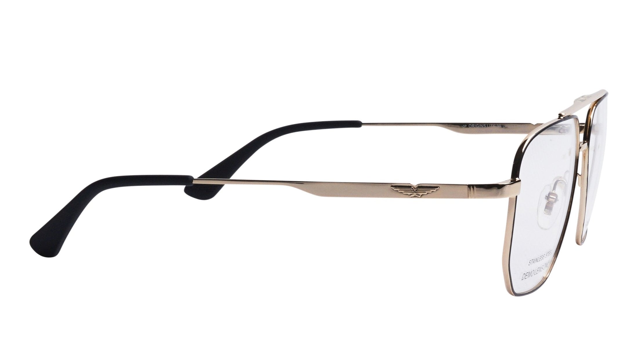 POLICE EYEGLASSES ORIGINS LITE 39 CLIP-ON - UPLU55 302P 57